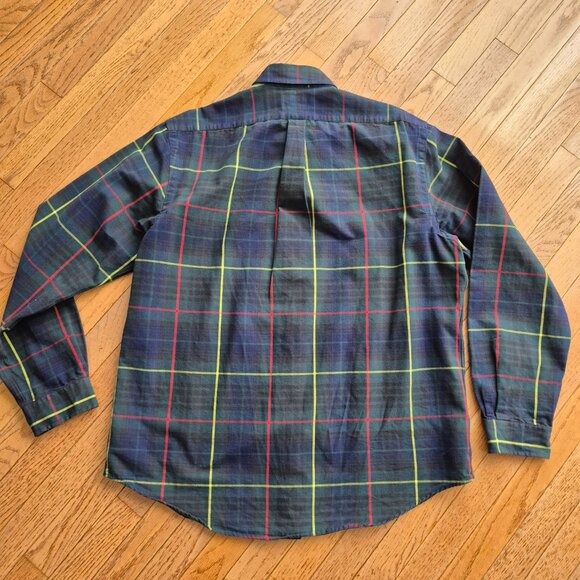 Polo Ralph Lauren Classic Fit Pony Shirt Men's XL Button Up Green Plaid - Picture 7 of 14